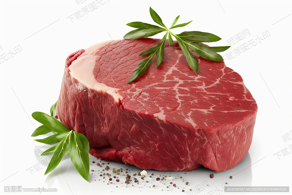 新鲜的肉