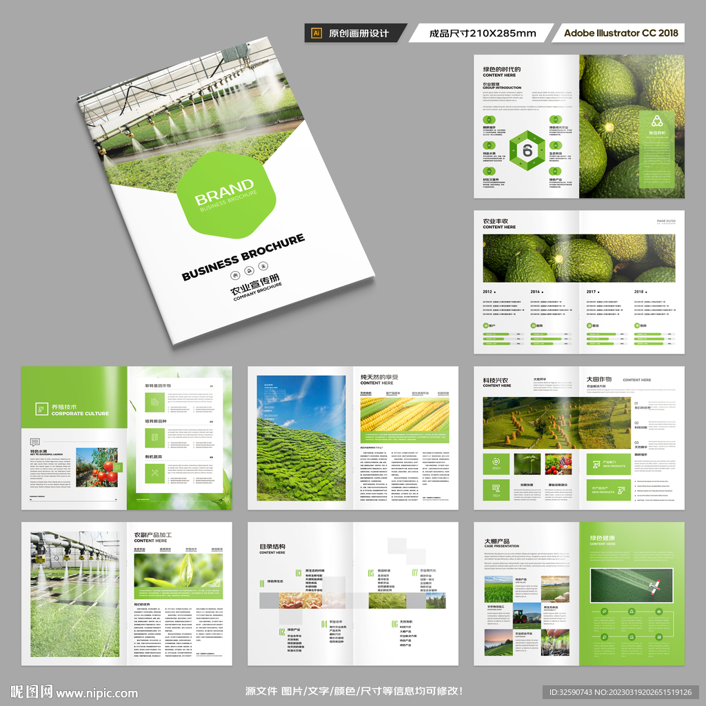 农产品画册
