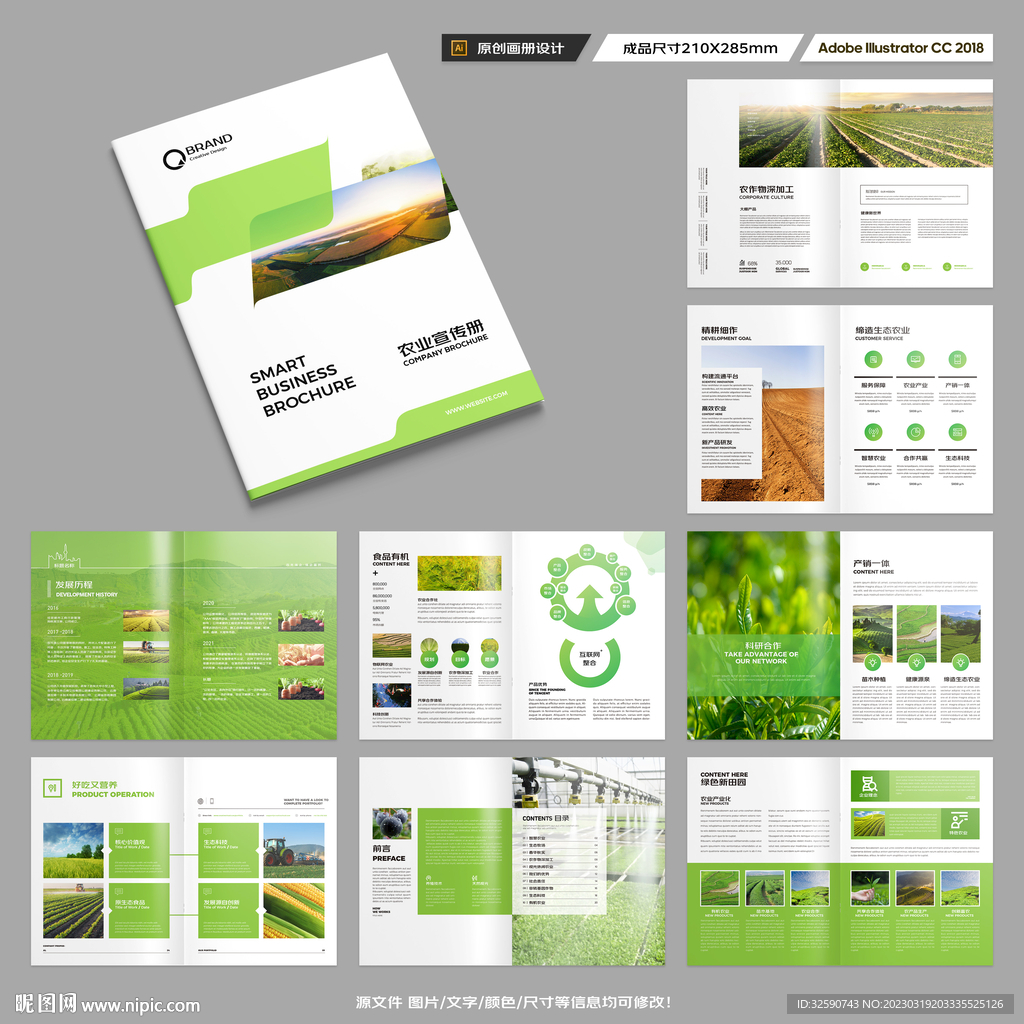 农产品宣传册