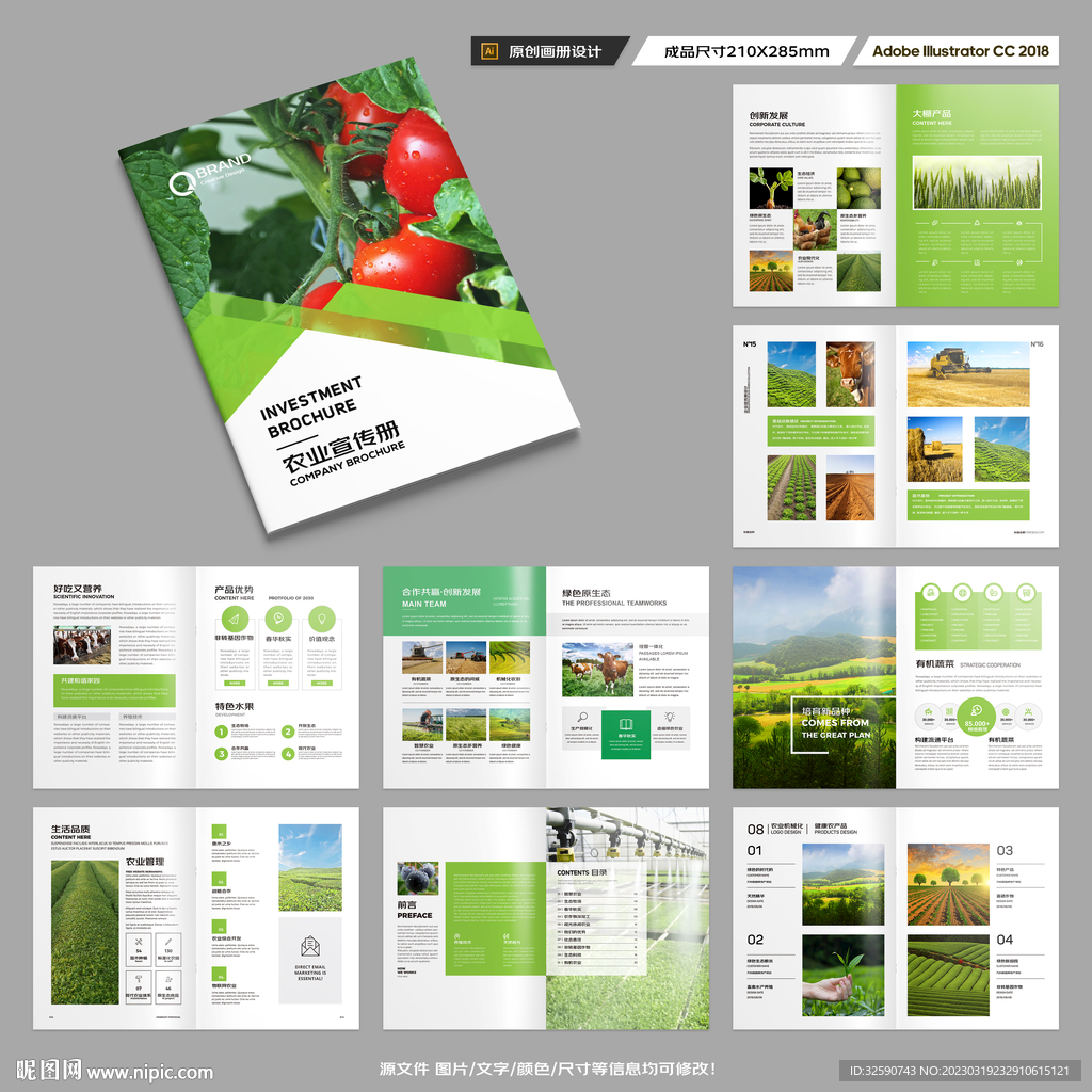 农业科技画册