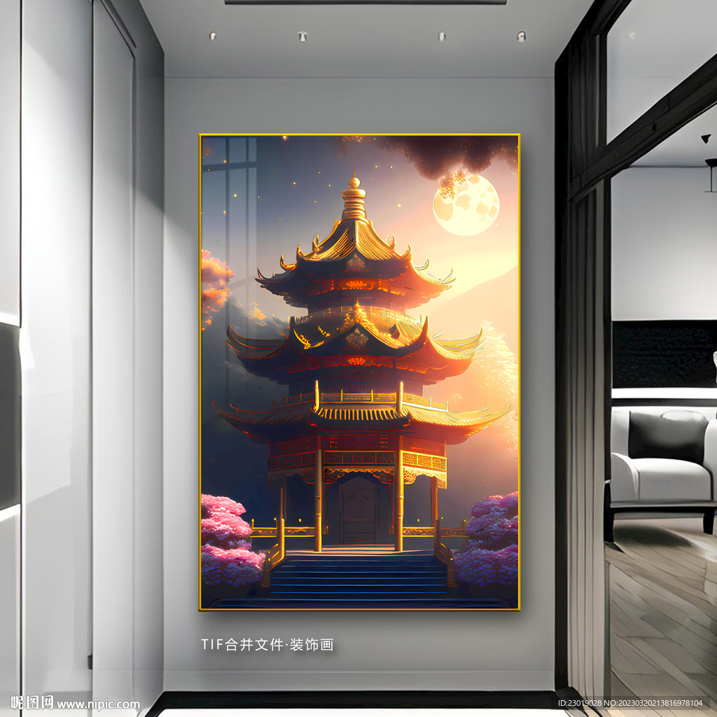 玄关画