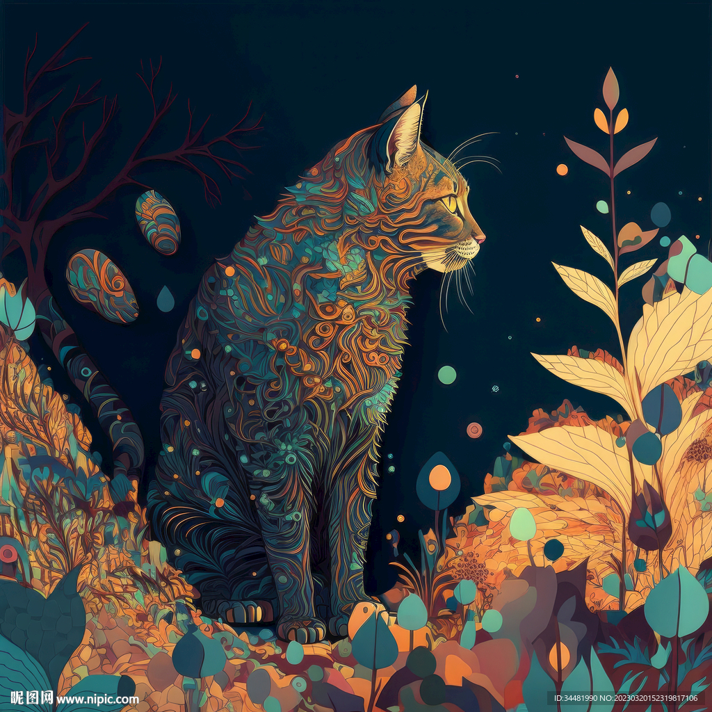花样猫咪