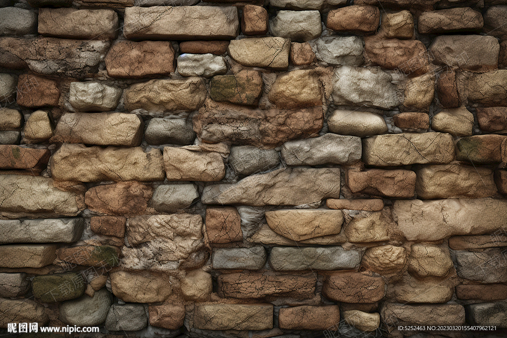 石墙背景素材
