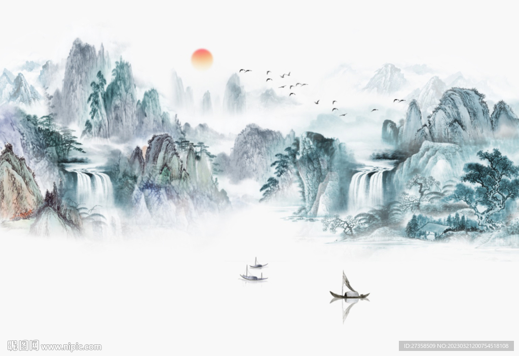 山水画