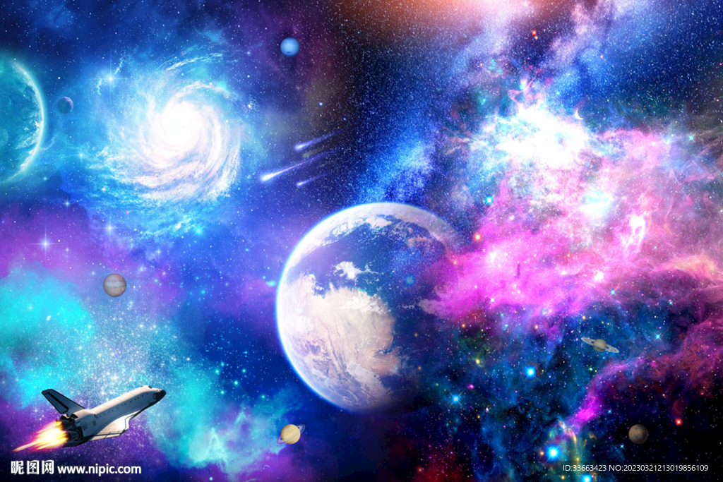 宇宙星空海报