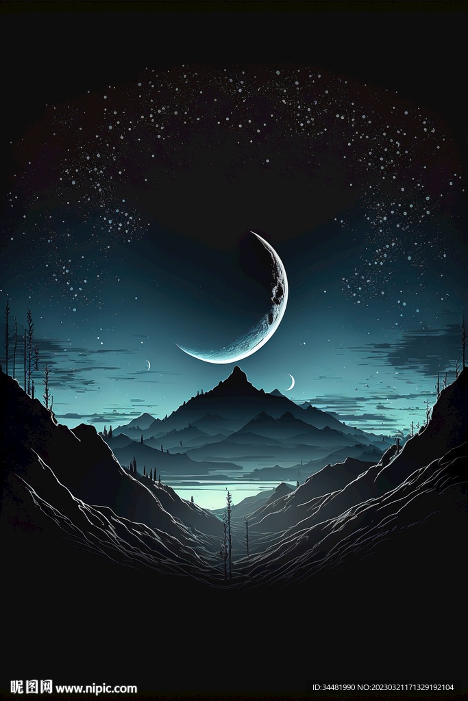 夜晚星空