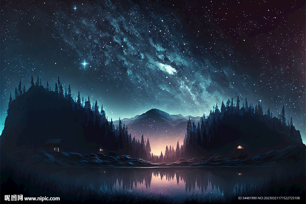 星空夜景