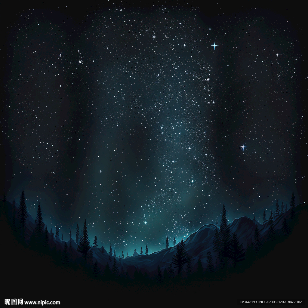 夜晚星空