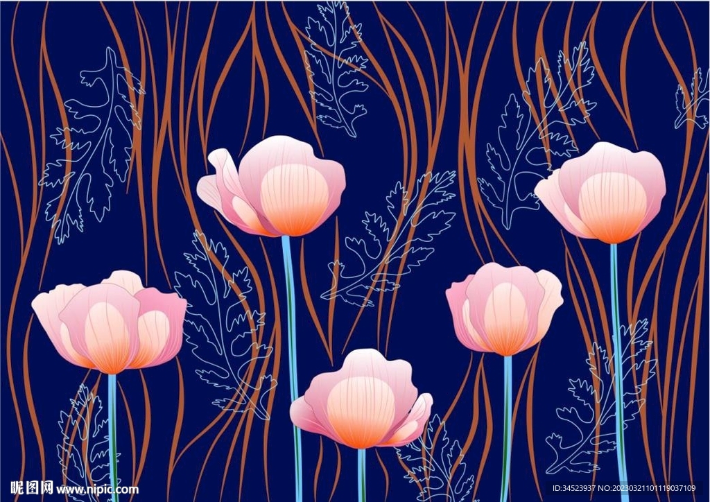 背景装饰花纹