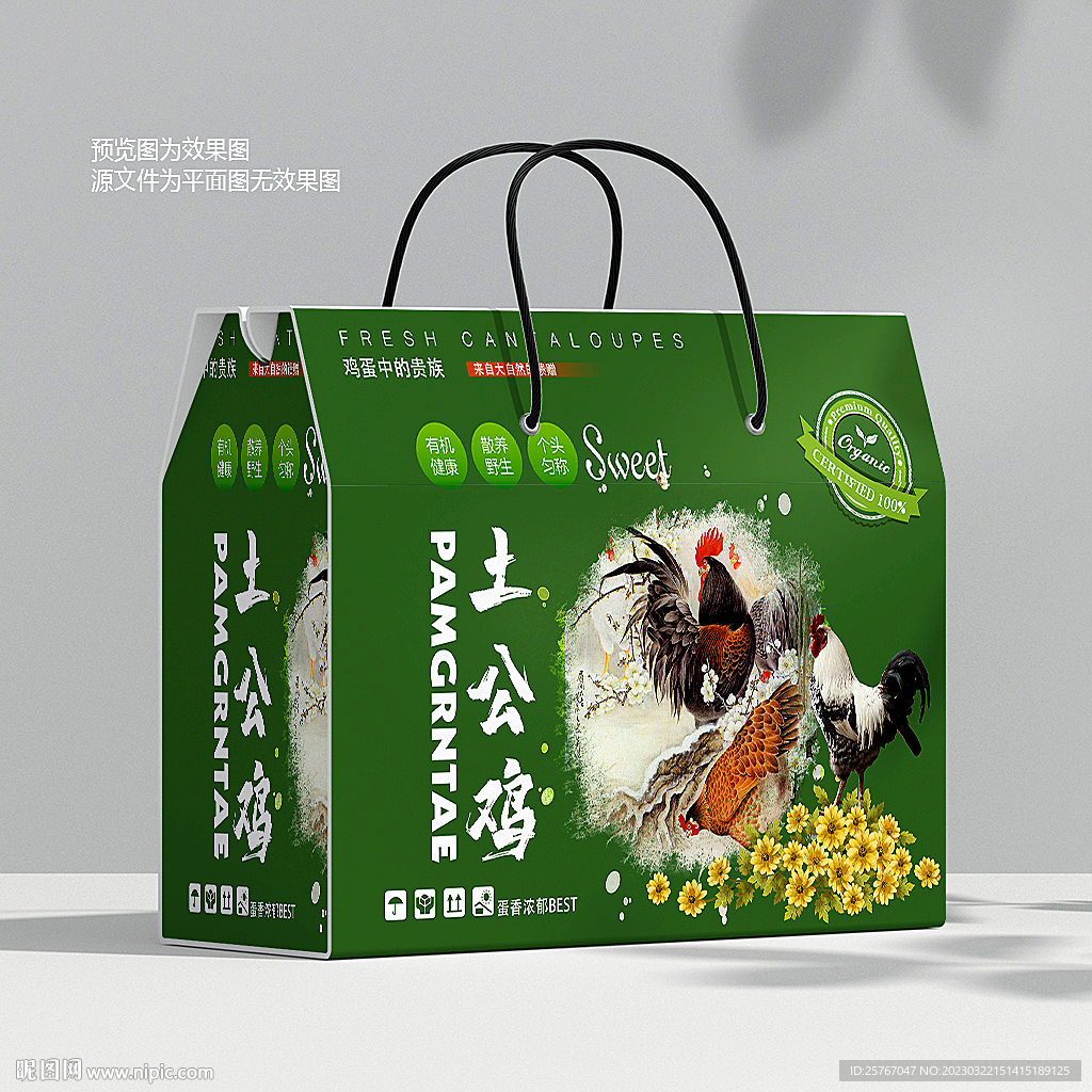 土公鸡包装