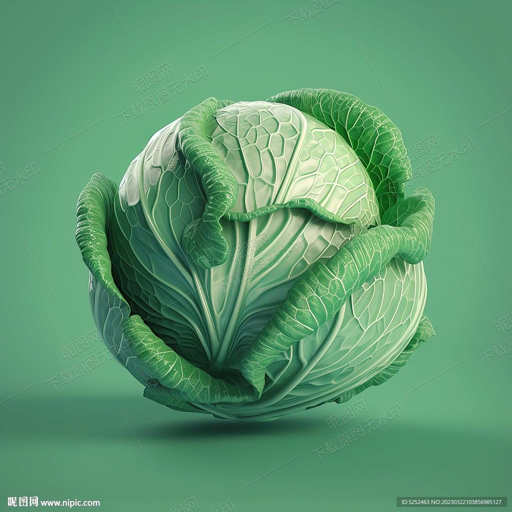 一个高清卷心菜