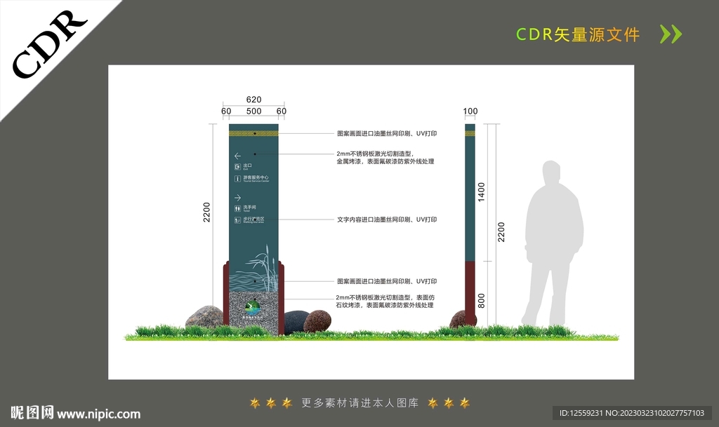 景区导视牌