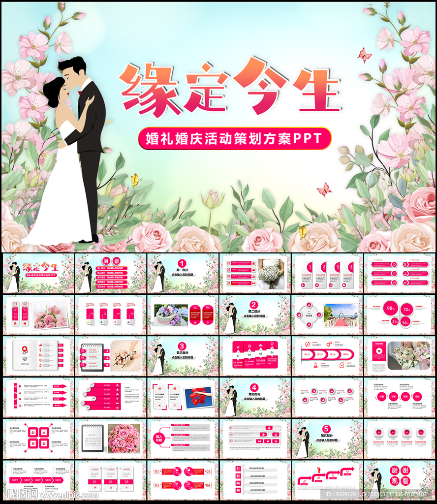 婚礼婚庆活动策划方案PPT