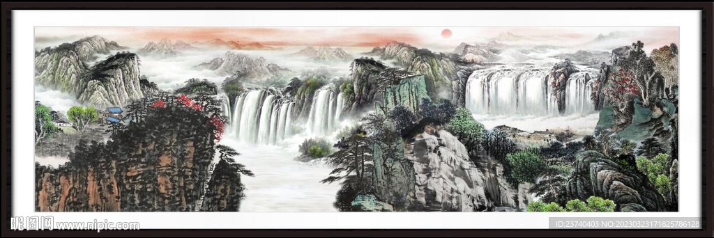 国画风景 