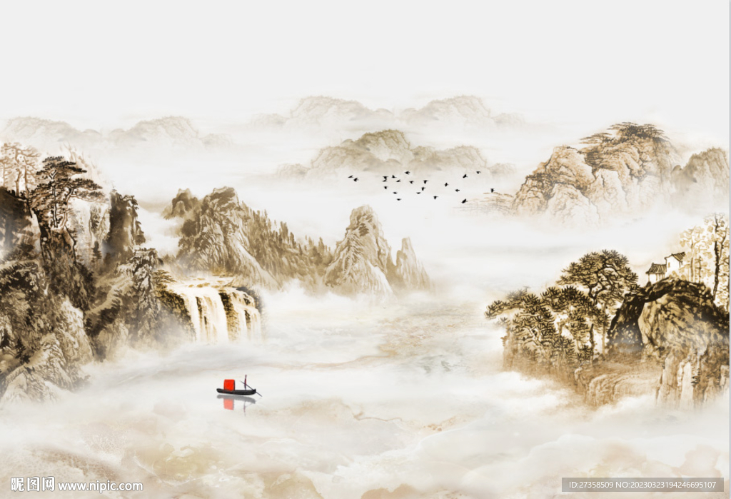 山水画