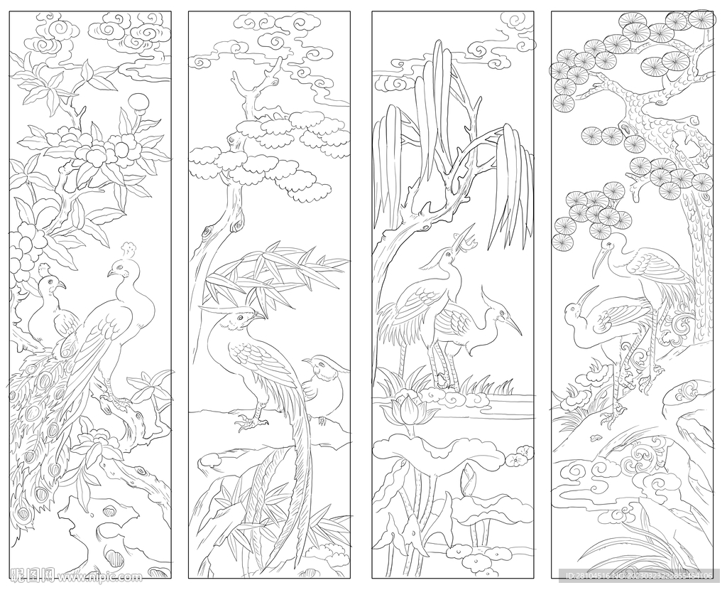 花鸟图 