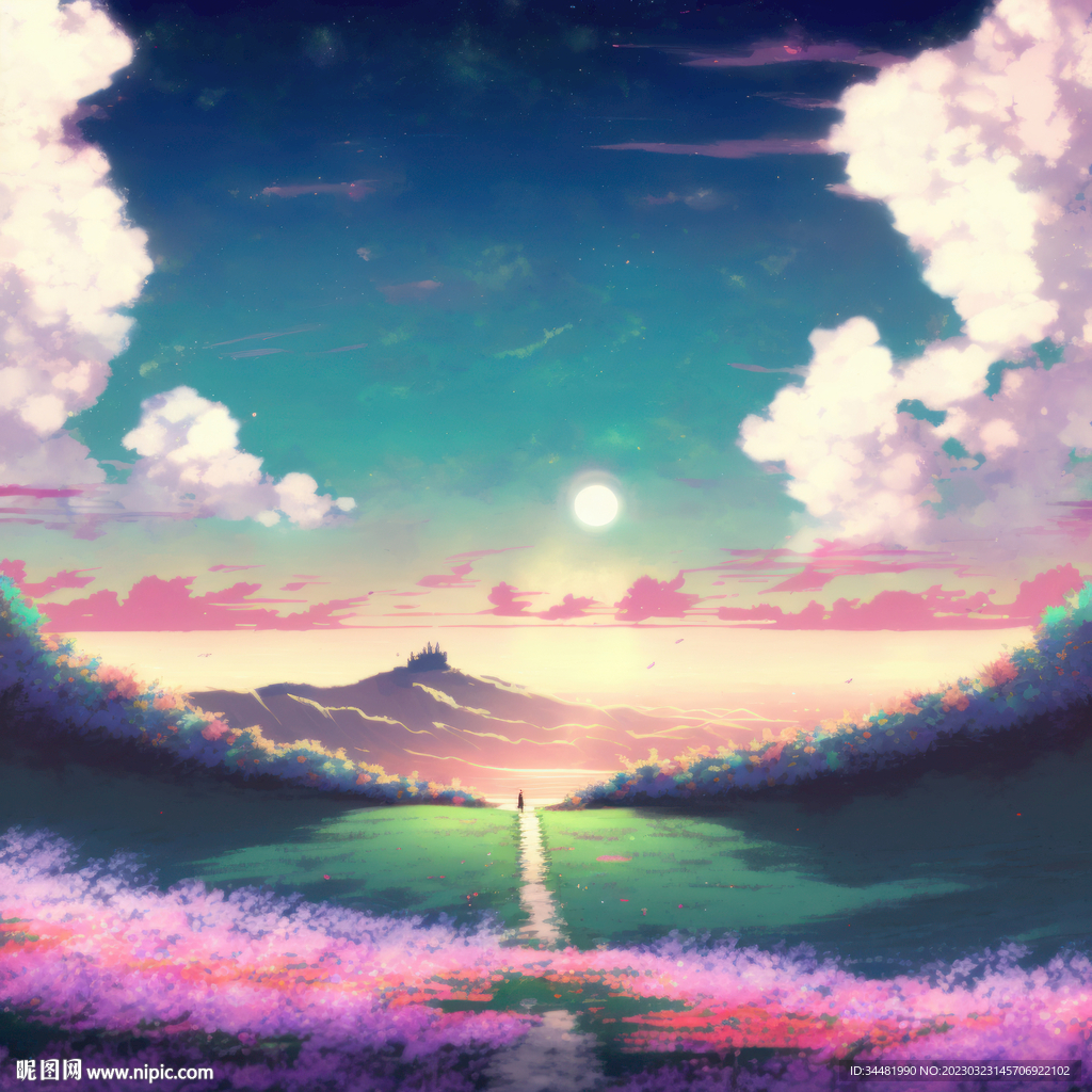 唯美背景