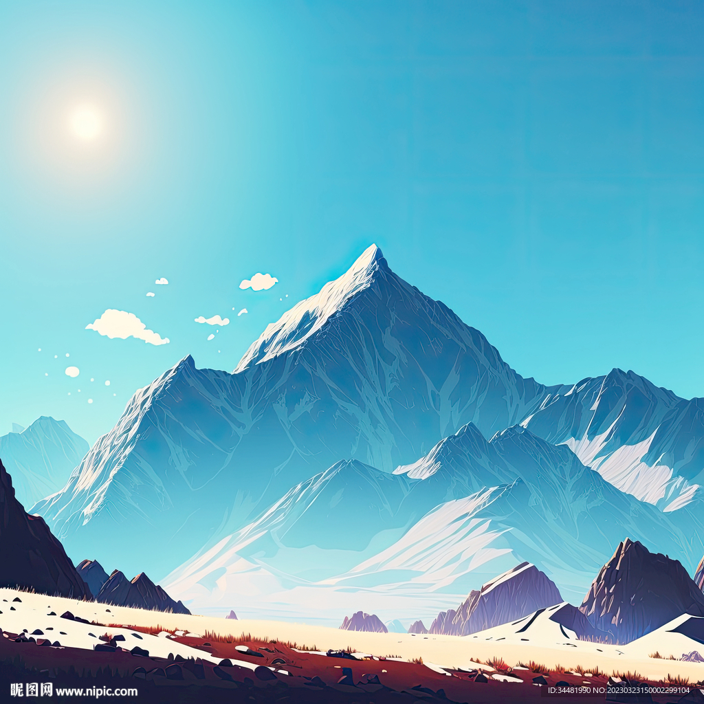 雪山