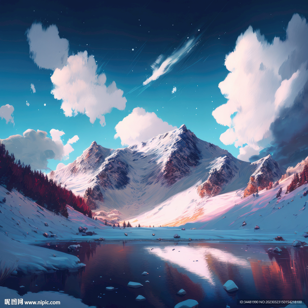 雪山