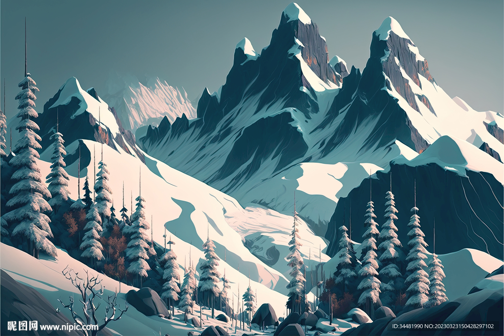 雪山
