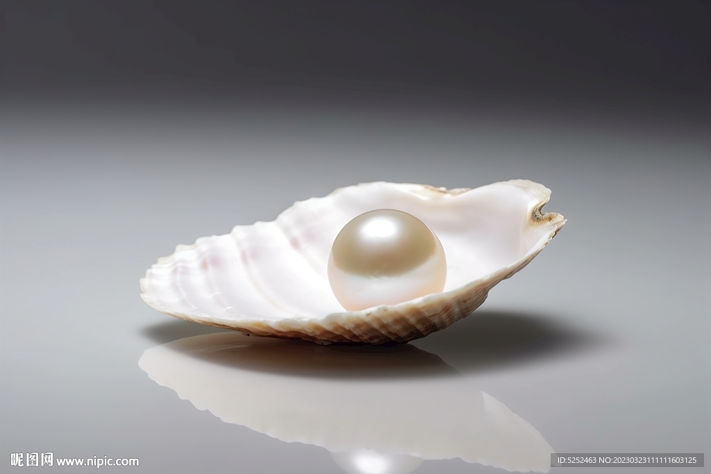 贝壳里的珍珠