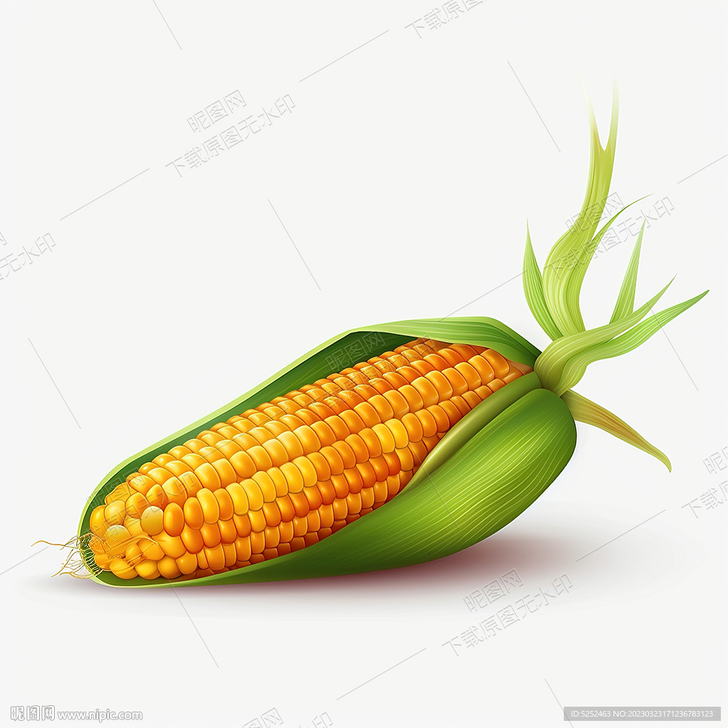卡通玉米