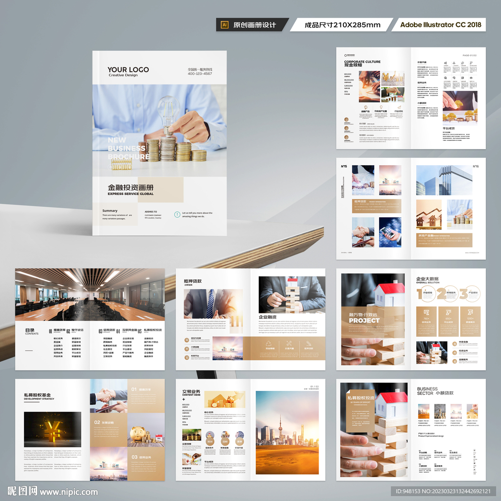 投资宣传册