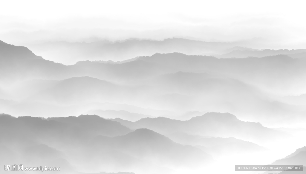 新中式山水画