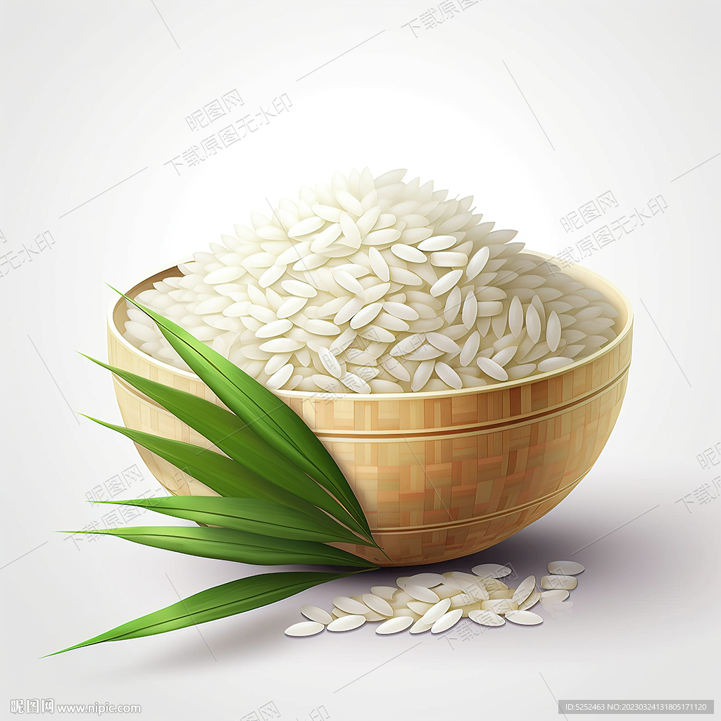 卡通大米
