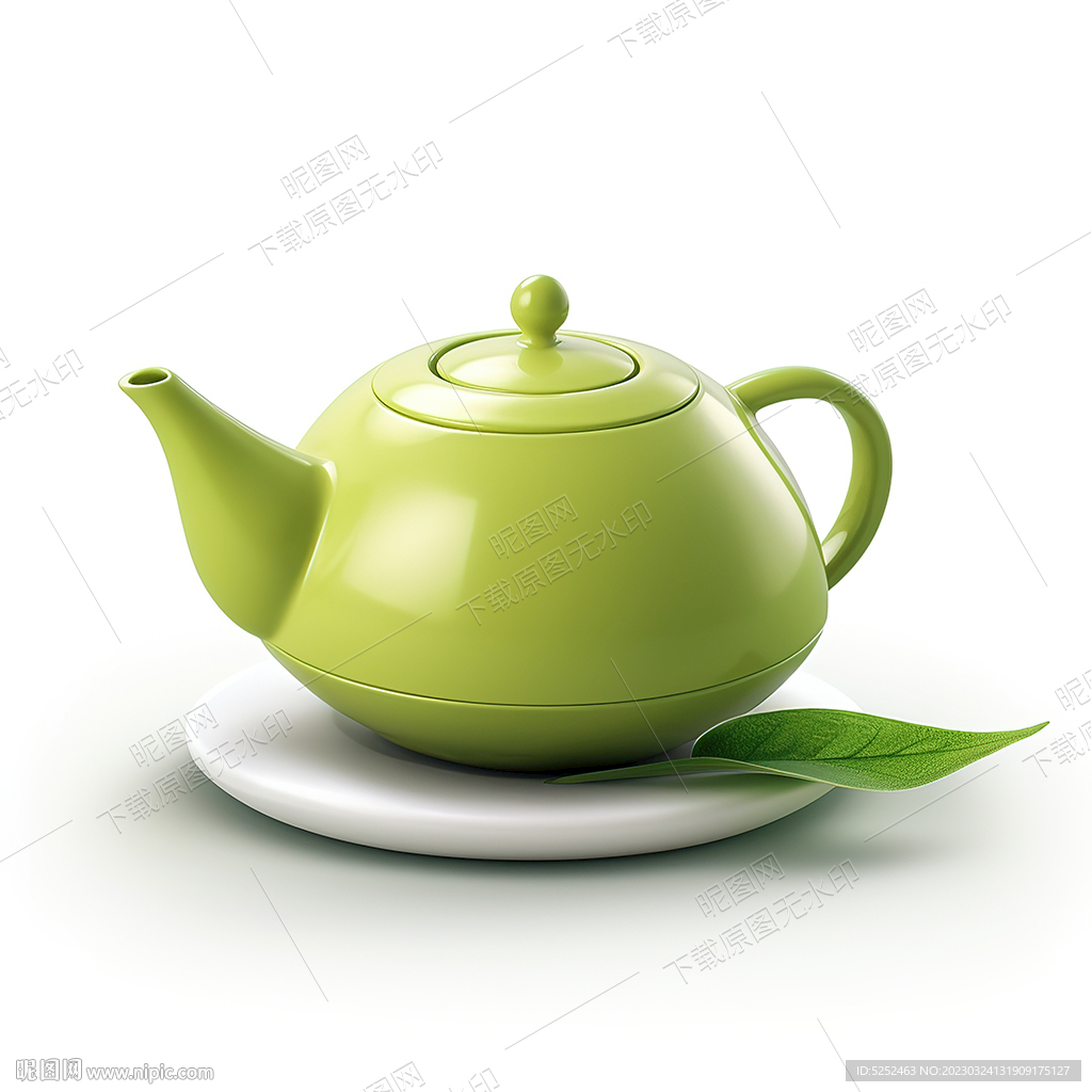 一杯茶卡通画
