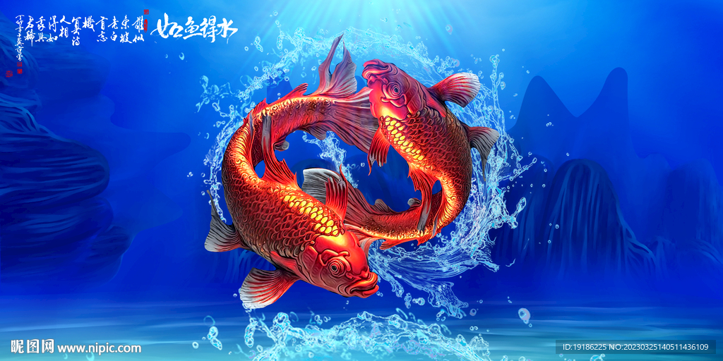 鱼缸背景