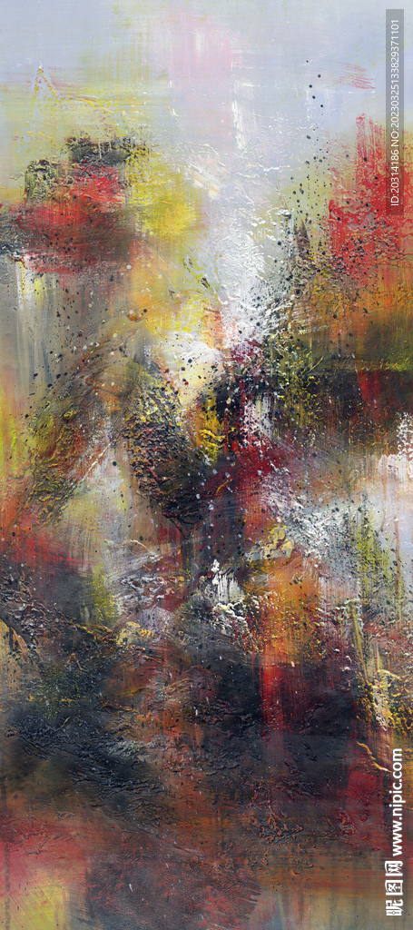 肌理油画抽象画