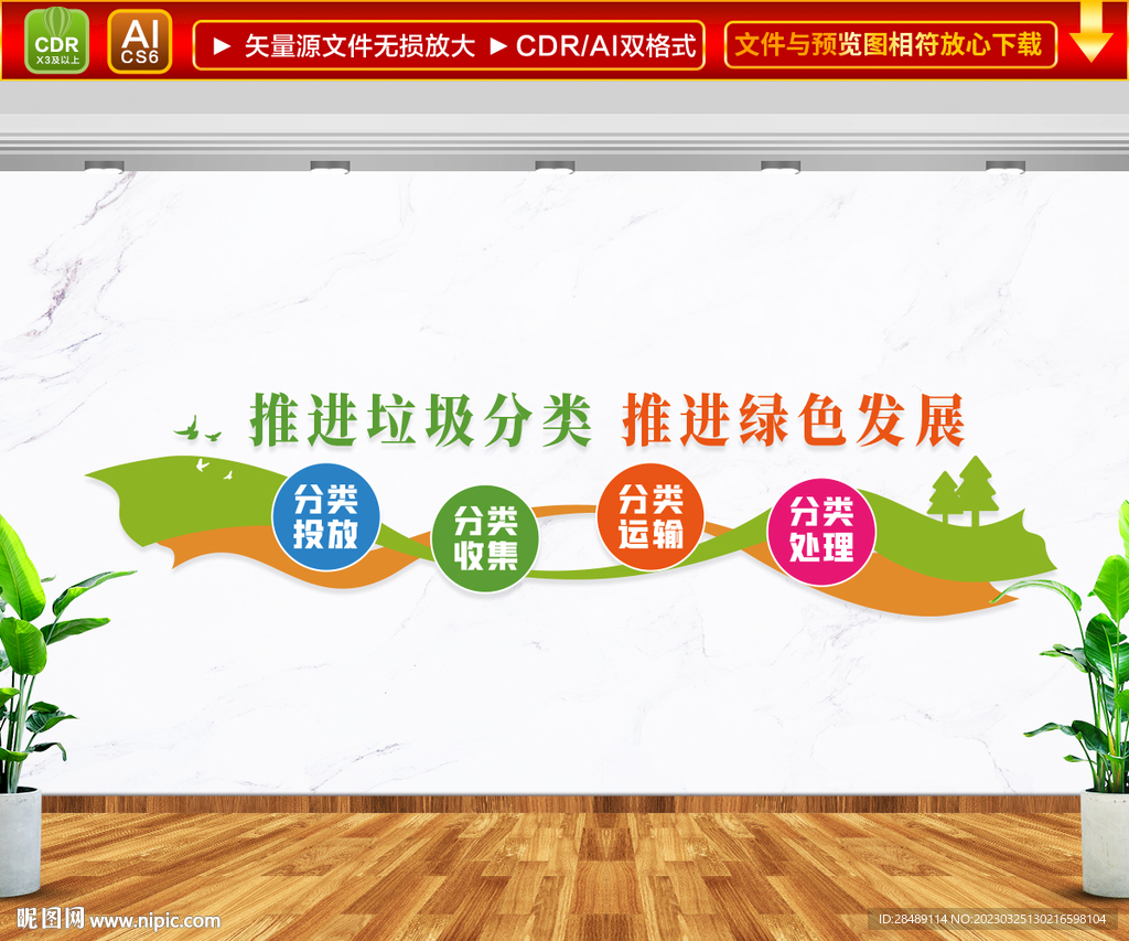 垃圾分类文化墙