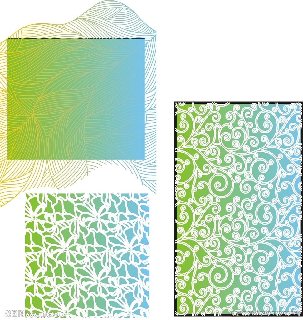 线条底纹背景墙