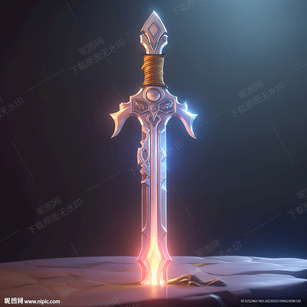 插入石头的宝剑