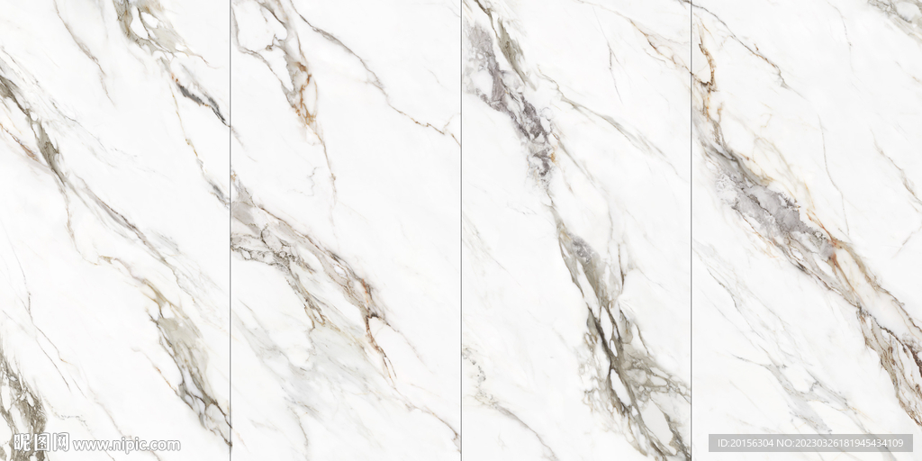 卡塔金大理石一石四面瓷砖设计