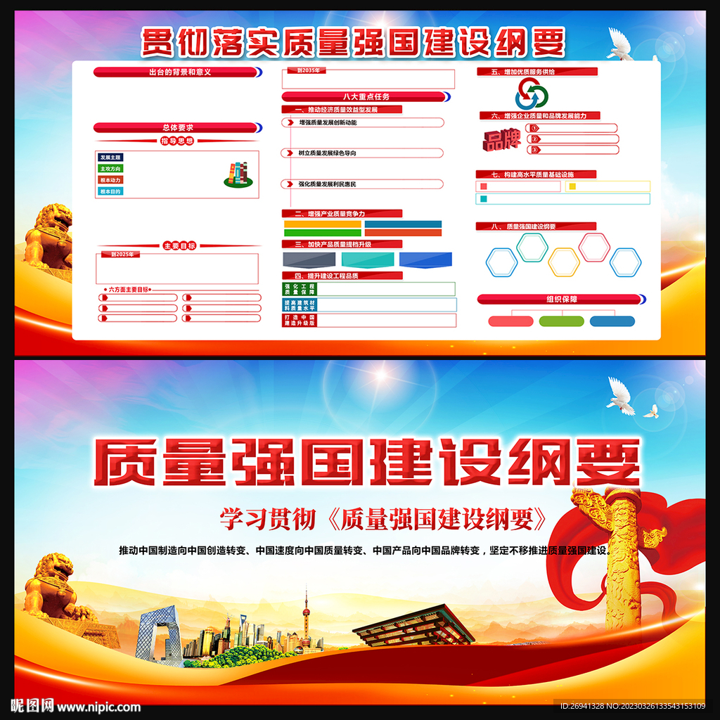 质量强国建设纲要图片