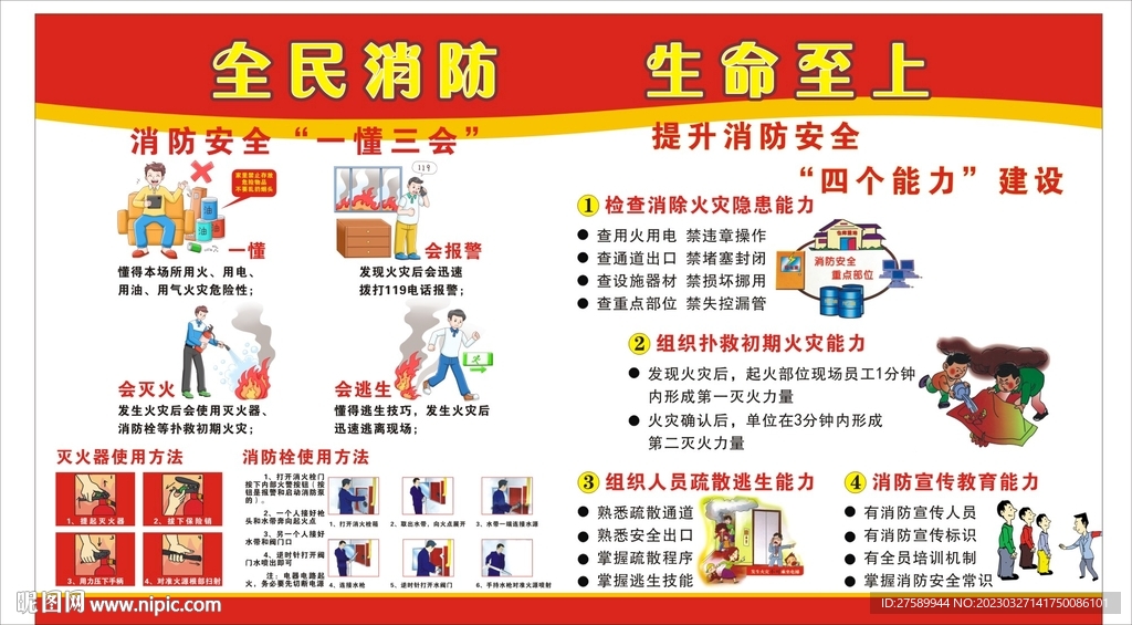 消防宣传栏
