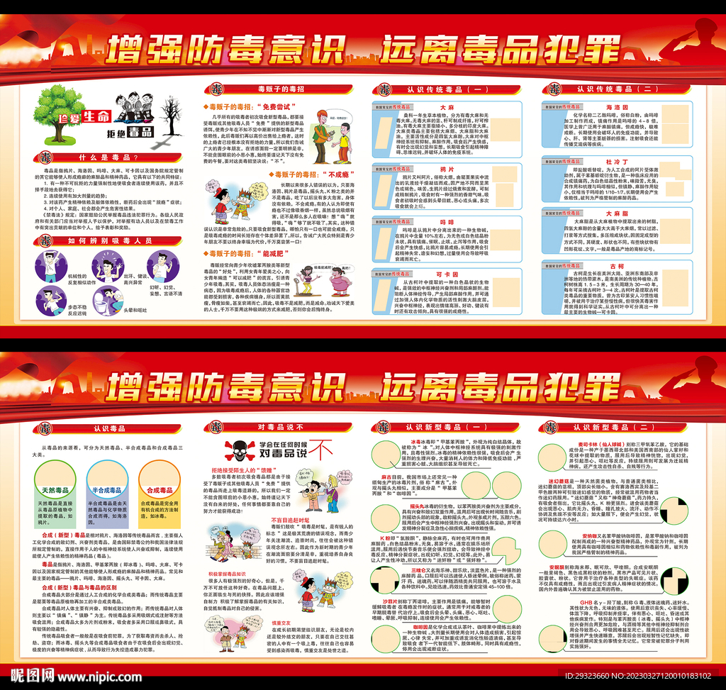 禁毒展板