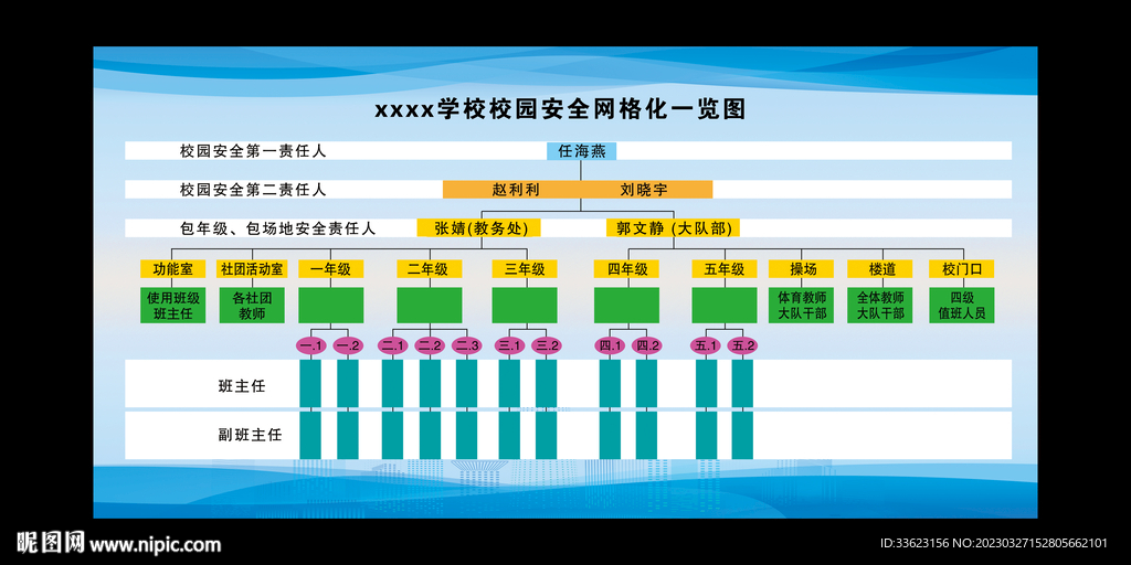 小学网格图