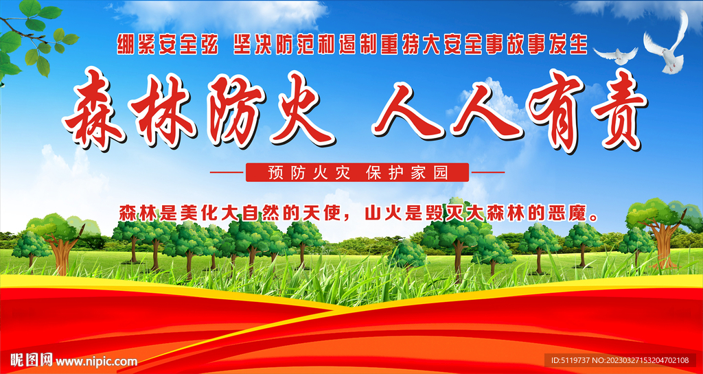 森林防火人人有责