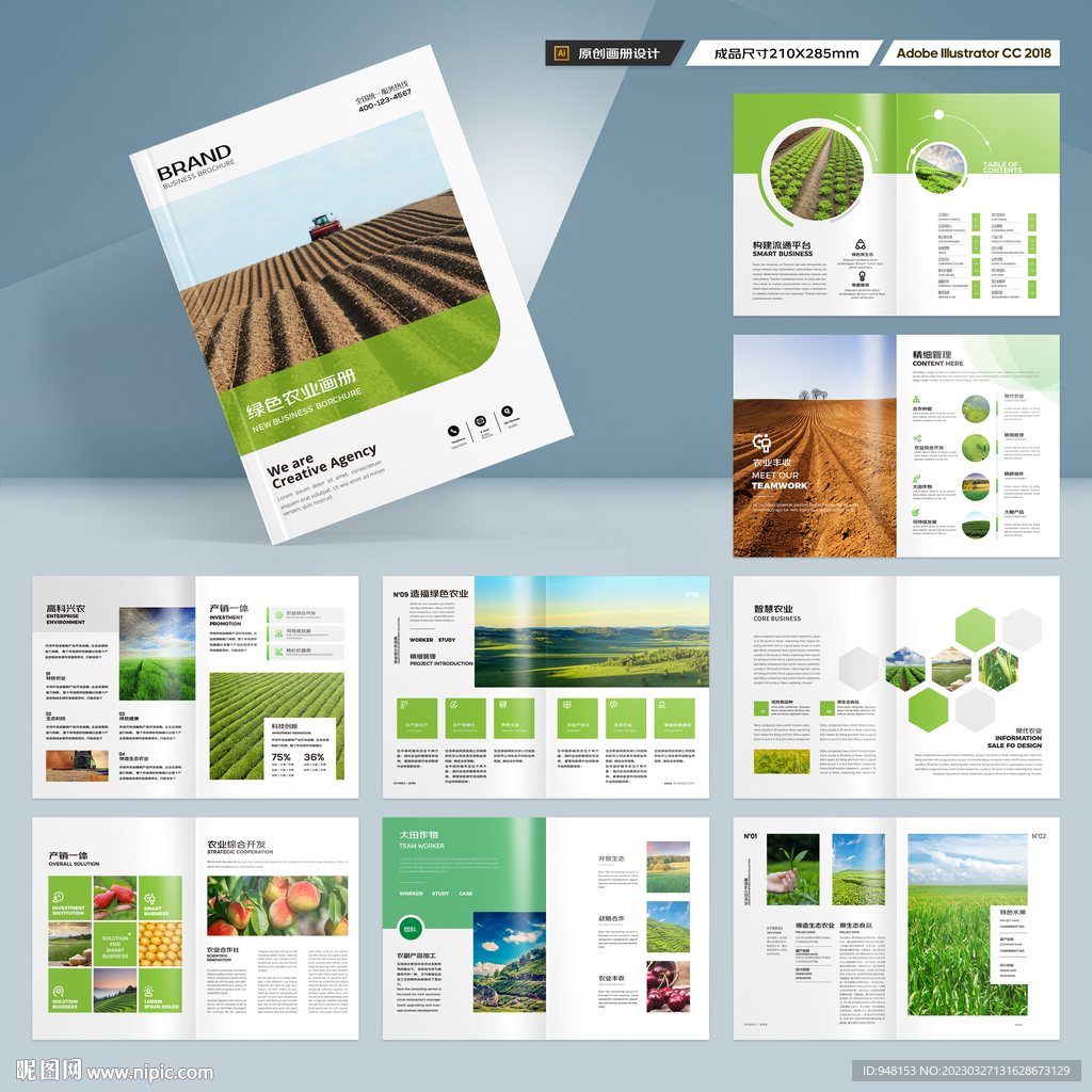 农产品画册