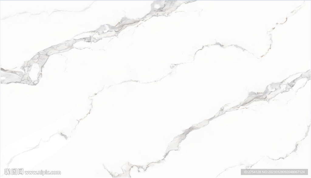 鱼肚白 黑白根大理石纹理 岩板