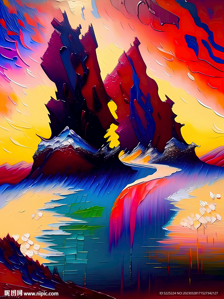 抽象画