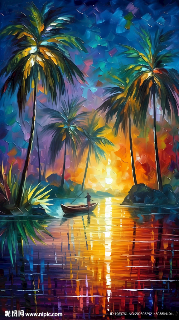 风景油画