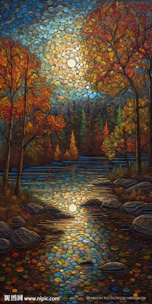 油画风景