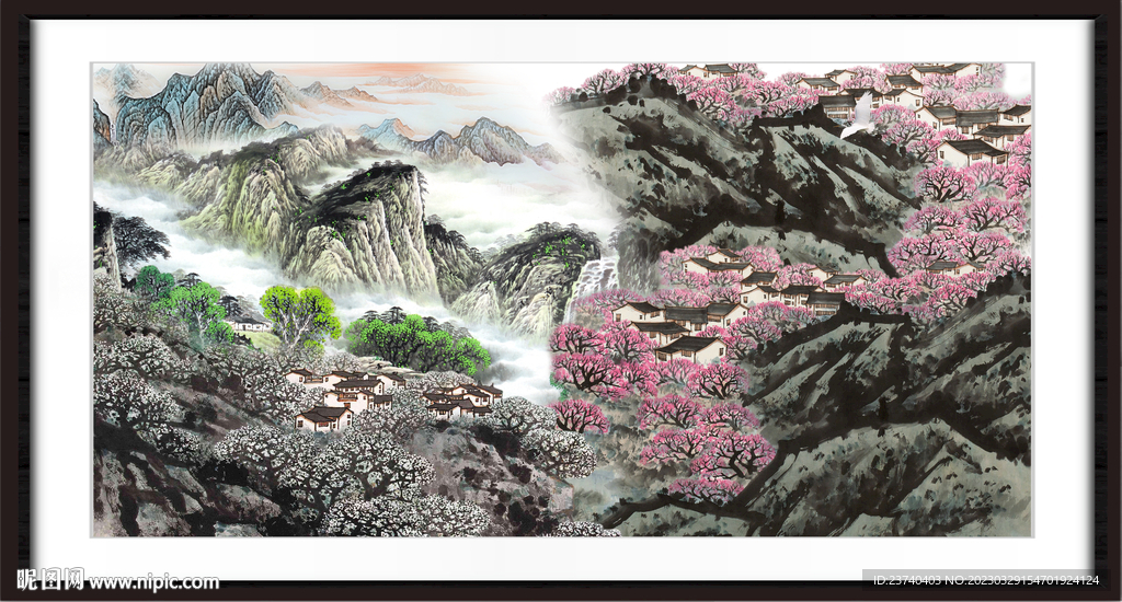 中堂画国画 