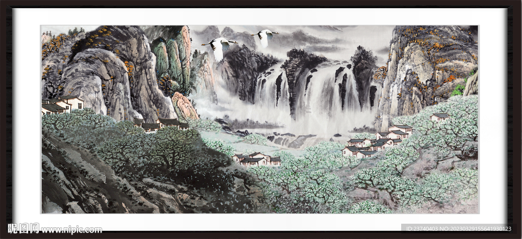 中堂画 