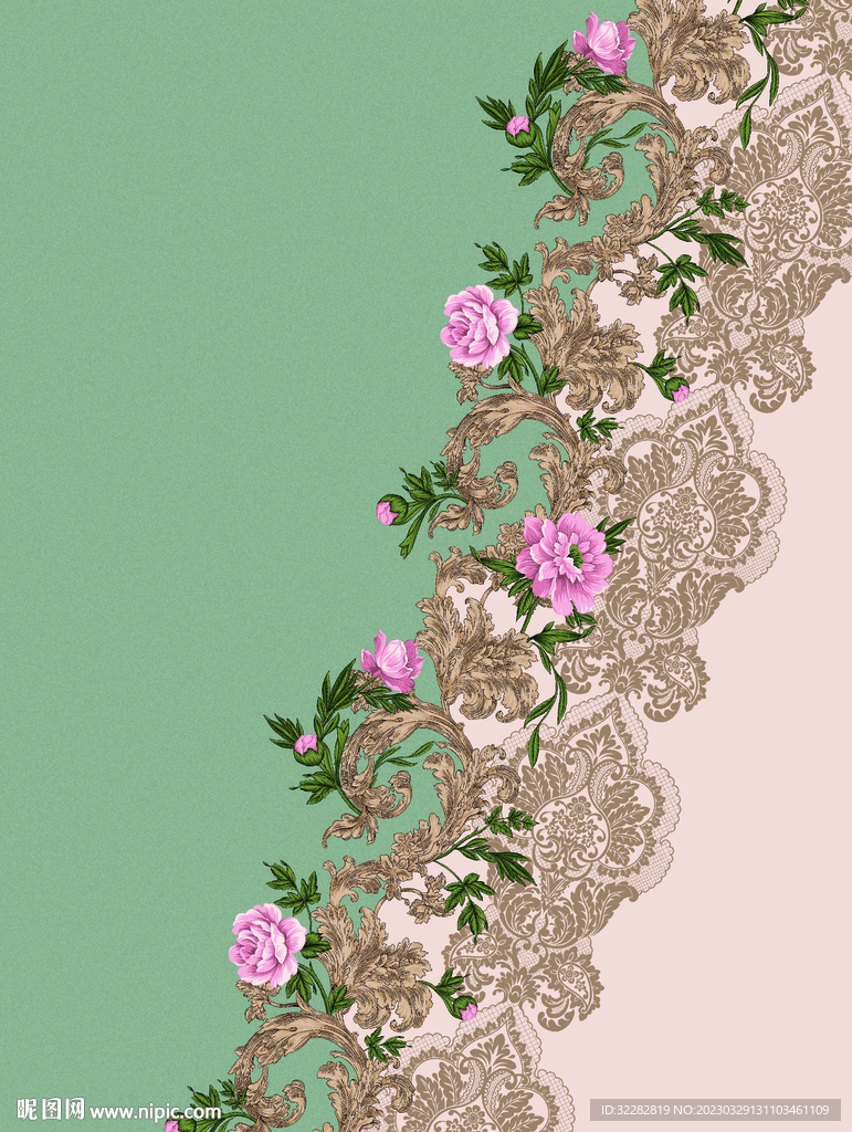 定位花