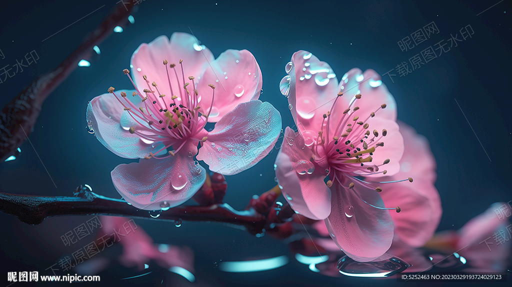 桃花枝